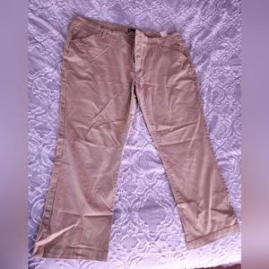 Lee Mid-Rise Khaki Pants